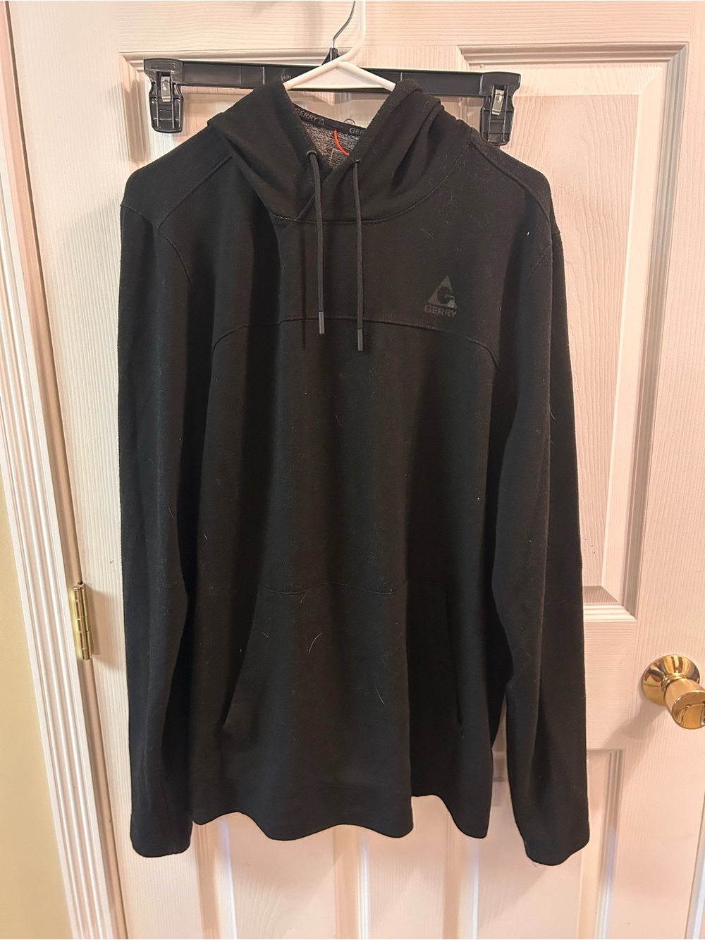 Gerry Weber Men's Black Hooded Sweatshirt with Subtle Logo